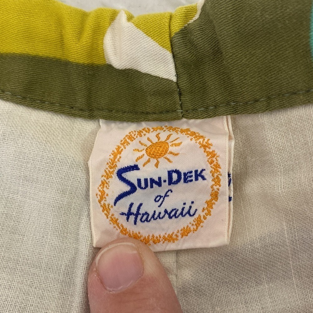 Vintage Sun-Dek of Hawaii board shorts -‎ see measurements for size - Picture 6 of 15